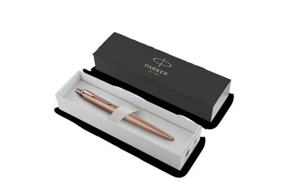 Guľôčkové pero, 0,7 mm, stláčací mechanizmus, ružový klip, ružové telo, PARKER, "Royal Jot 2