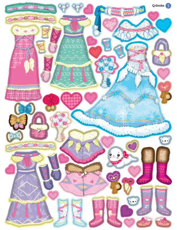 Šaty pre NEVESTY – Kniha samolepiek 8