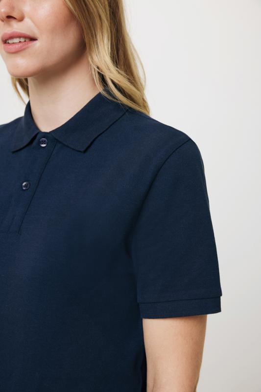 Polo tričko IQONIQ Yosemite z recykl. bavlny námornícka modrá XXXL 14