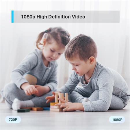 Bezpečnostná kamera, Wi-Fi bezdrôtová sieť, vnútorná, nočné videnie, TP-LINK "Tapo C200" 5