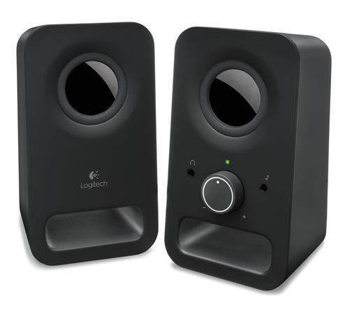 Reproduktor, 2.0, 3W (RMS), LOGITECH "Z150", čierna 2