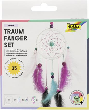 Kreatívna súprava, lapač snov, FOLIA, dievčenská 1