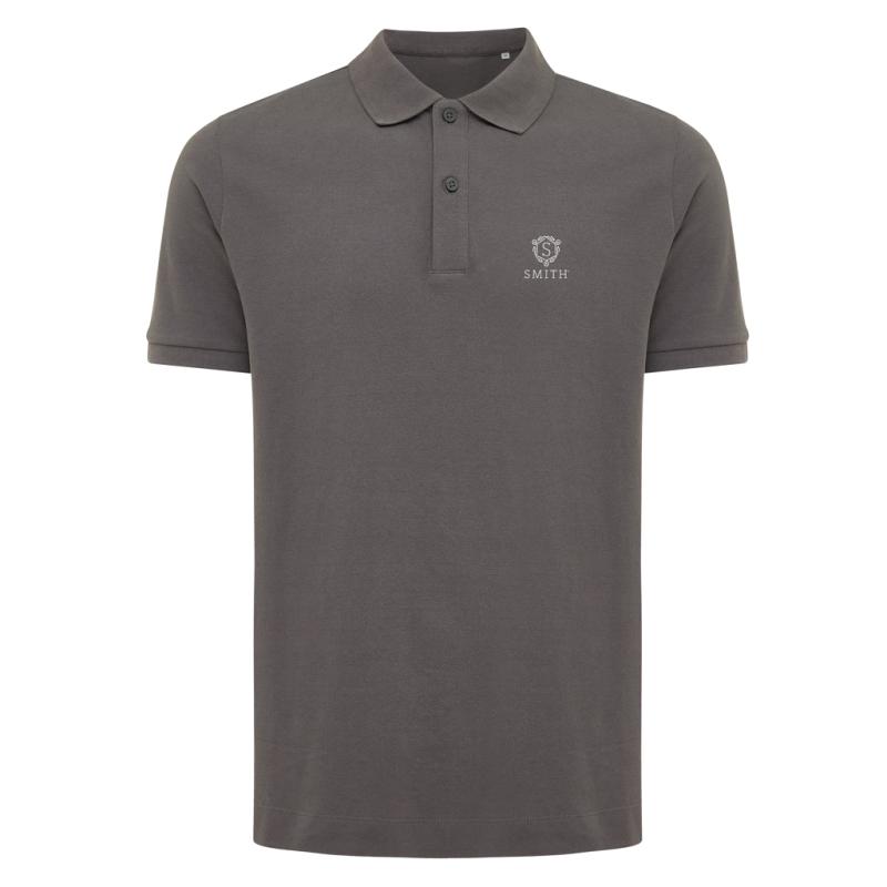 Polo tričko IQONIQ Yosemite z recykl. bavlny antracitová XXXL 3
