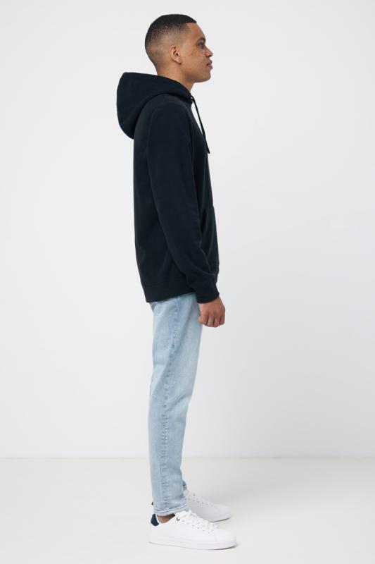 Micro fleece mikina IQONIQ Trivor z recykl. polyesteru čierna 4XL 7