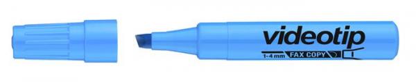 Zvýrazňovač, 1-4 mm, ICO "Videotip", modrý 1