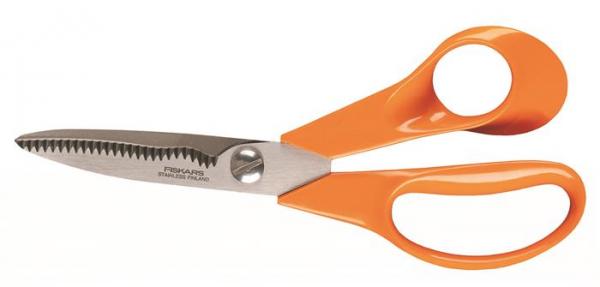 Nožnice, kuchynské, 18 cm, FISKARS "Classic", oranžová 1