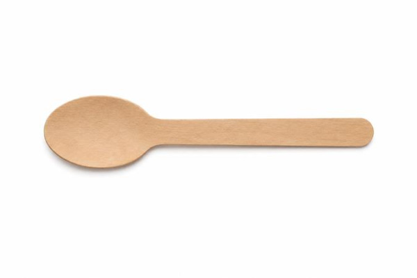 . Lyžica, drevená, jednorazová, 16 cm, 100 ks 1