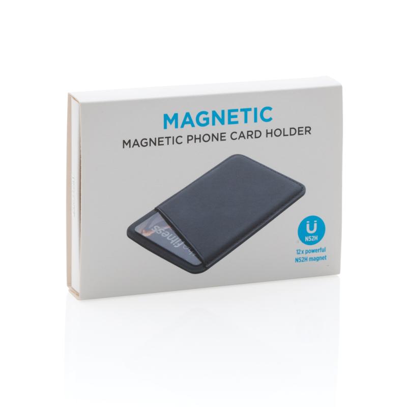 Magnetický držiak na karty na telefón čierna 13