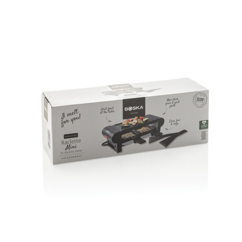 BOSKA Gourmet Raclette Mini 220V (EU Typ F) čierna 11