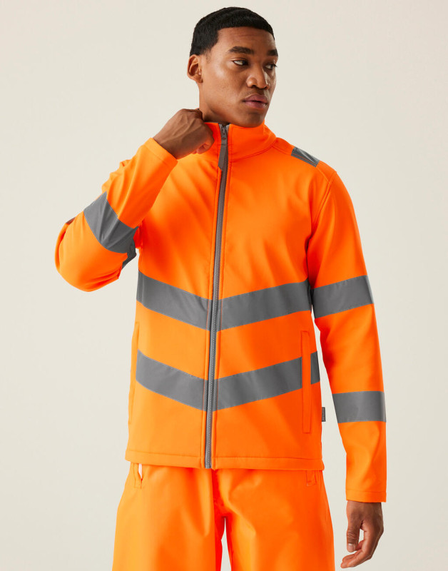 Pro Hi-Vis Ablaze Softshell 2