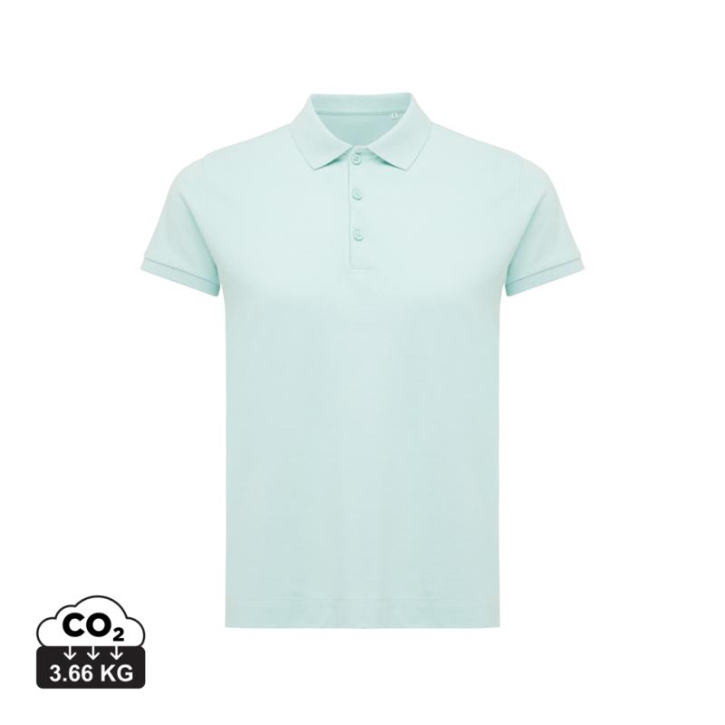 Dámske polo tričko IQONIQ Yosemite z recykl. bavlny crushed mint XL
