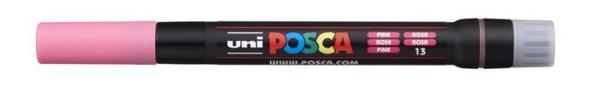 Štetcový popisovač, UNI "Posca PCF-350", ružová 1