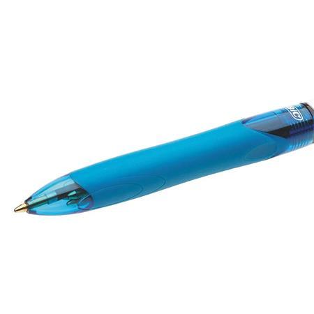 Guľôčkové pero, 0,32 mm, stláčací mechanizmus, 4 farby, BIC "4 Colours Grip Original" 2