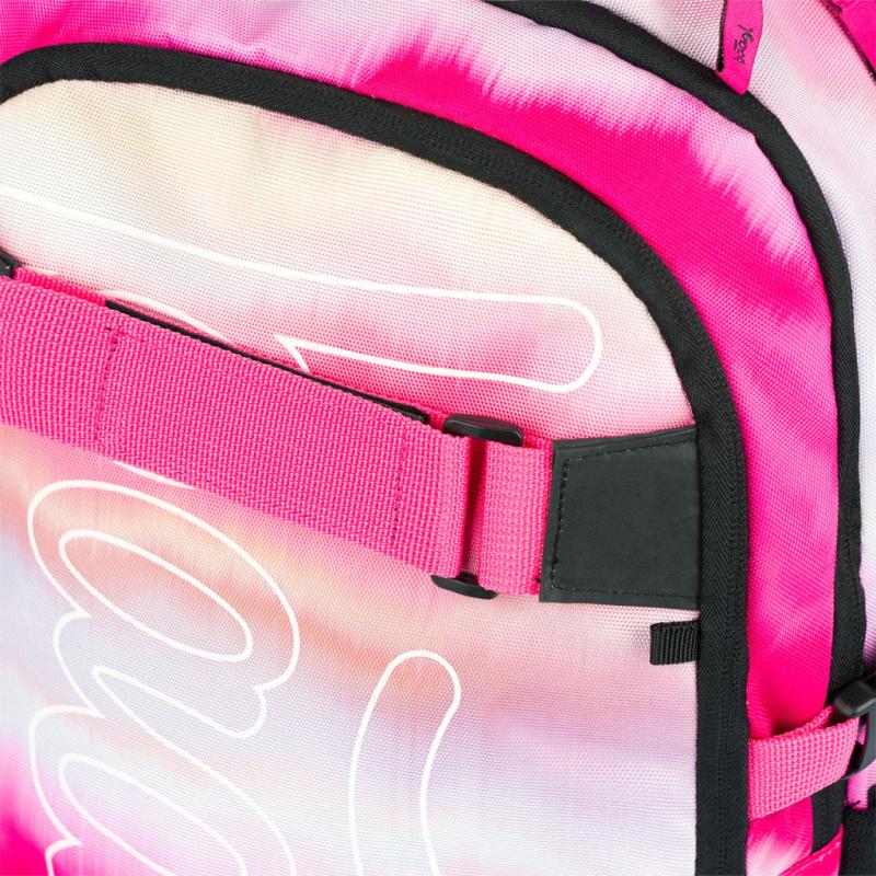 BAAGL Školský batoh Skate Pink Stripes 10