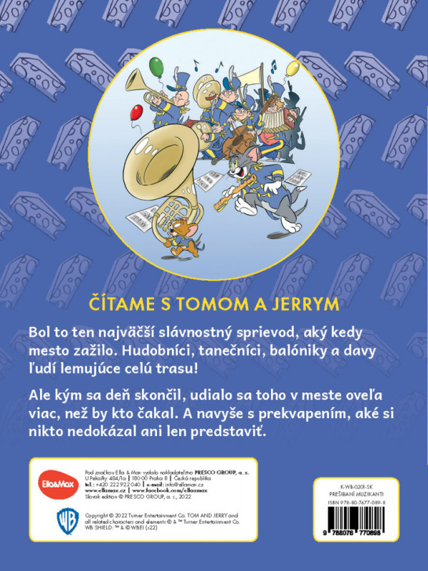 PREŠIBANÍ MUZIKANTI – Tom a Jerry v obrázkovom príbehu 6
