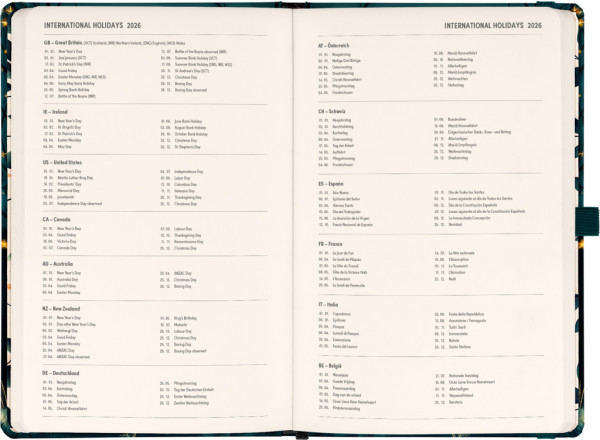 NOTIQUE Planbook diár/notes Líška 2026, 13 x 21 cm 3