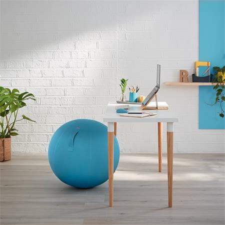Gymnastická lopta na sedenie, LEITZ "Ergo Cosy", pokojná modrá 7