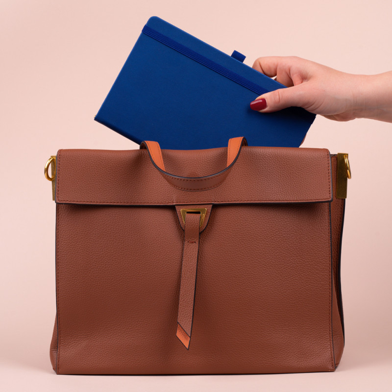 NOTIQUE Notes Tmavomodrý, linajkovaný, 13 x 21 cm 7