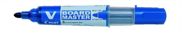 Popisovač na tabule, 2,3 mm, kužeľový, PILOT "V-Board Master", modrý 1