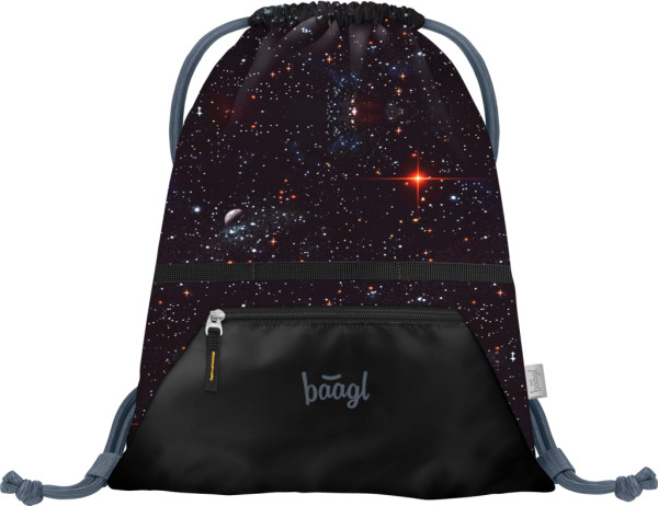 BAAGL SADA 3 Zippy Plus Pixel Space: aktovka, peračník, vrecko 10