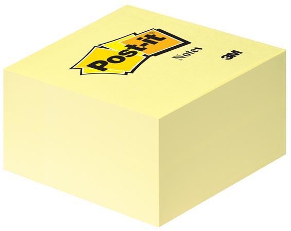 Samolepiaci bloček, 76x76, 450 listov, 3M POSTIT, žltý 1